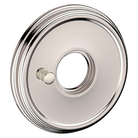 Baldwin Privacy Pair Rosettes Lifetime Bright Nickel 5134.055